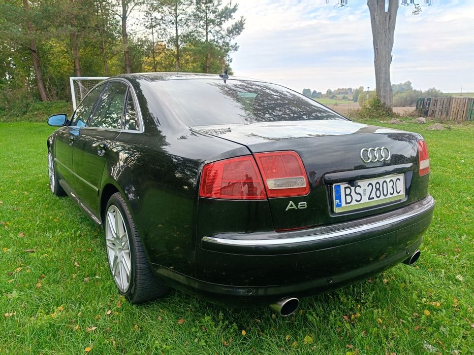 Audi A8 D3 3.0 TDI 255KM Quattro, S Line, Bi LED, Alcantara, Pewne* Wygodne *