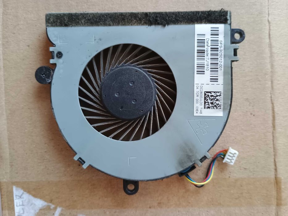 Вентилятор (CPU fan) для HP 255 G6 – б/у оригінал