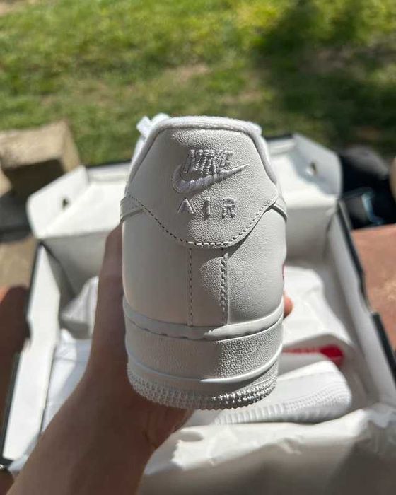 Nike Air Force 1 Low Supreme White R.45