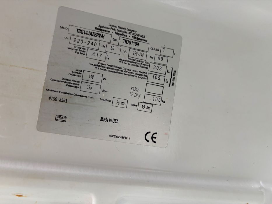 Frigorífico General Eletrics