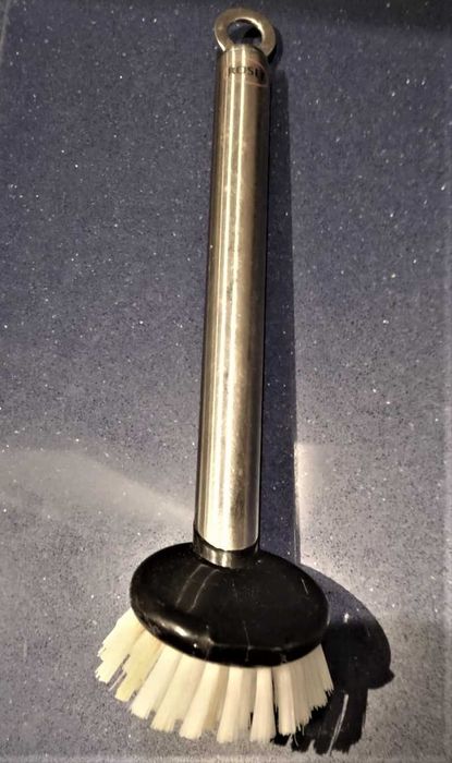 Escova de Cozinha da ROSLE c/ Cabo em Aço Inox 18/10 - IMPECÁVEL!