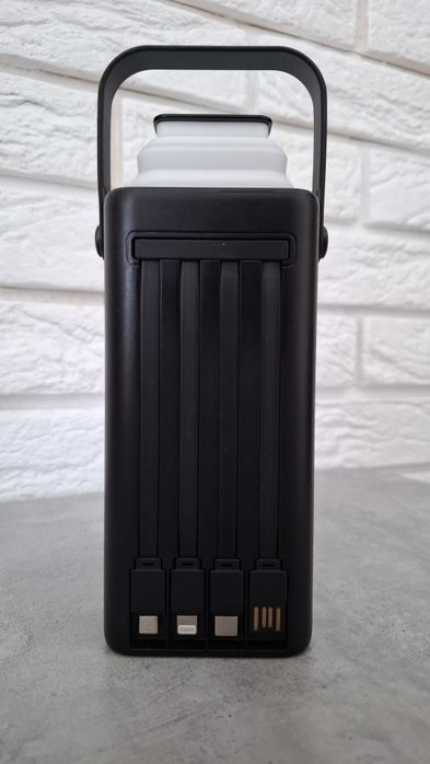 Power Bank 30000 mAh Fast Charge + LED-ліхтар