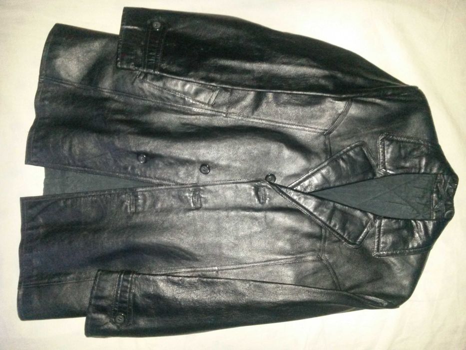 Куртка кожаная мужская