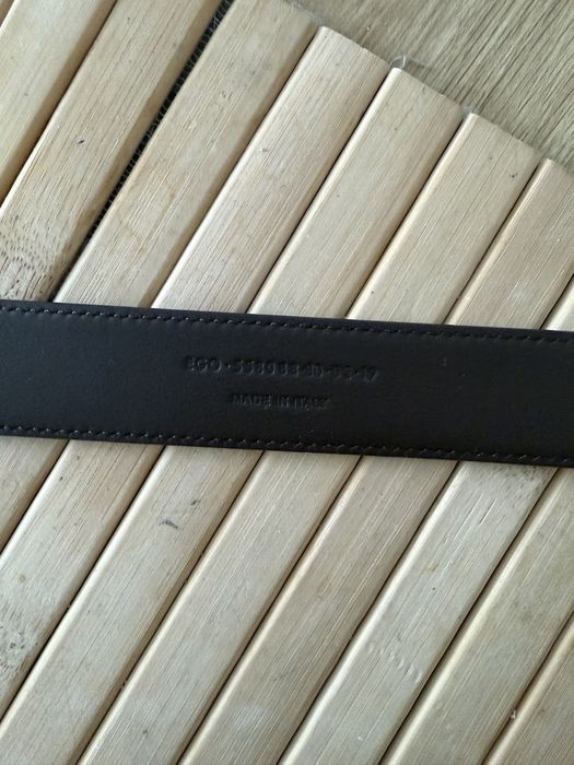 Pasek YVES Saint Laurent YSL Pasek do spodni Chocolate Czekoladowy