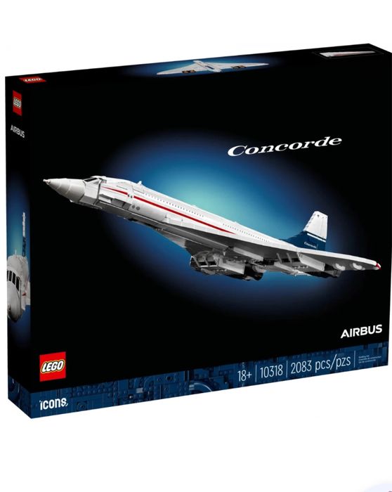 LEGO Icons Concorde 2083 елементів (10318) оригінал