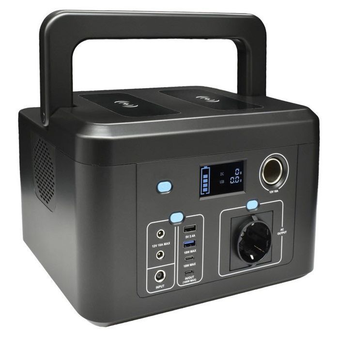 Stacja zasilania DVS-PS600 DVS 600W 448Wh LiFePO4 na awarie i kemping
