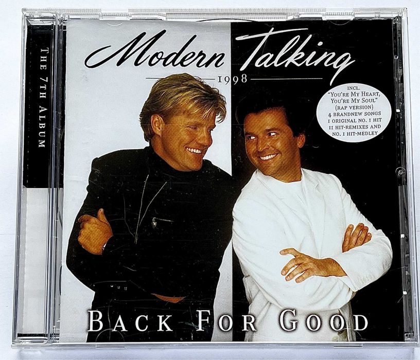 Modern Talking – Back For Good The 7th Album CD 1998