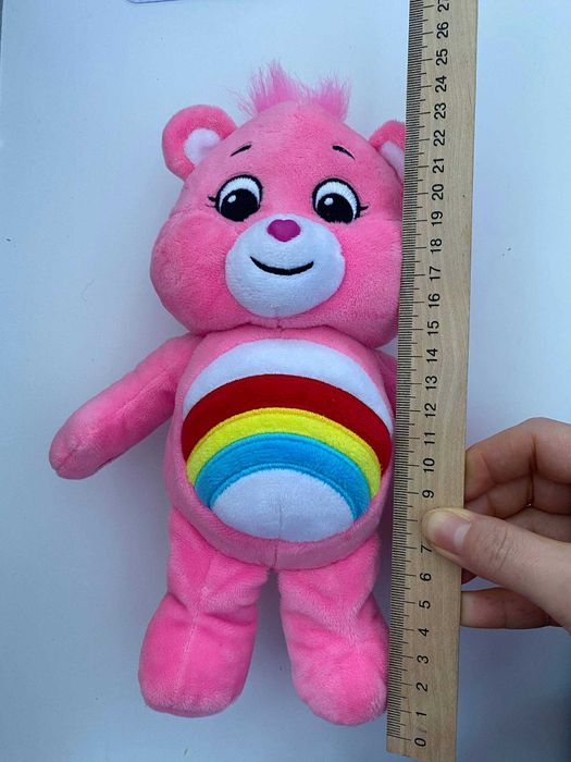 Фірмова м'яка іграшка, рожевий ведмедик Care Bears - Cheer Bear