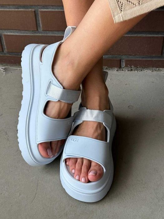 Босоножки/Босоніжки Ugg Goldenglow Sandals White Blue Оригінал / Сандалі  Угги/Угг/Уггі
