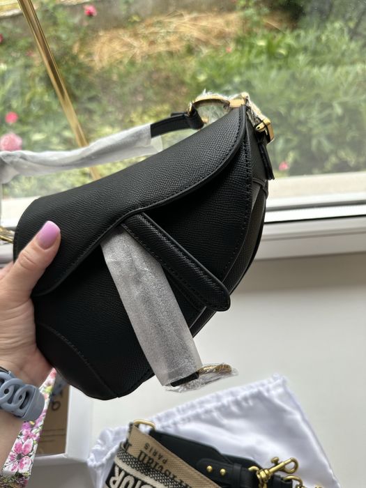 Сумочка dioa Saddle чорна