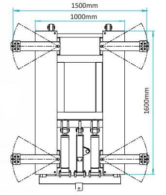 Elevador Tesoura Móvel 230V 3TON PSS3000