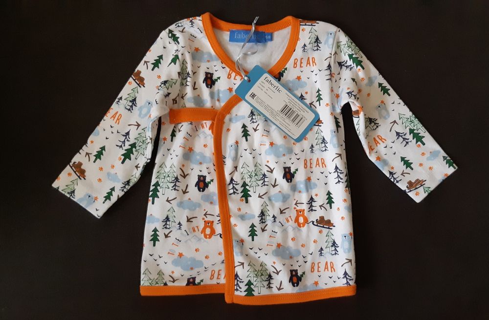 Распашонка детская,одежда для новорожденных, детская одежда