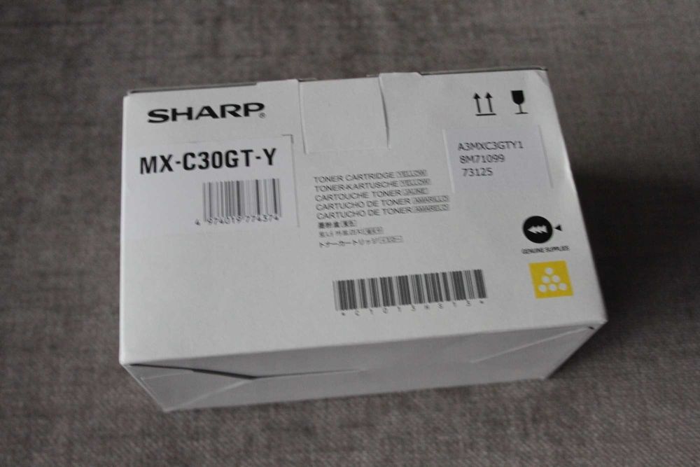 Toner Sharp MX-C30GT-Y YELLOW