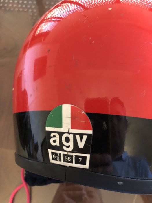 Capacete Vintage AGV KR 2000 KENNY Roberts