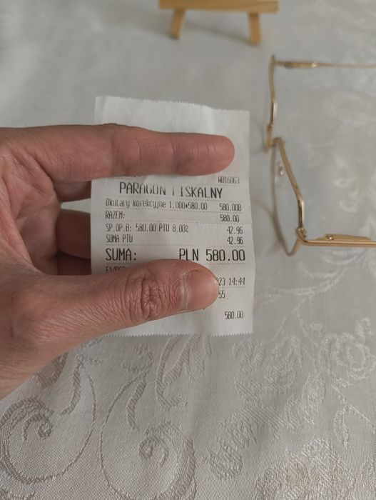 Okulary damskie, oprawki wraz ze szkłami korecyjnymi, nowe