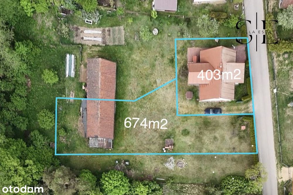 Mieszkanie w domu prywatną działką 674m2~ Obok Las i Jeziora