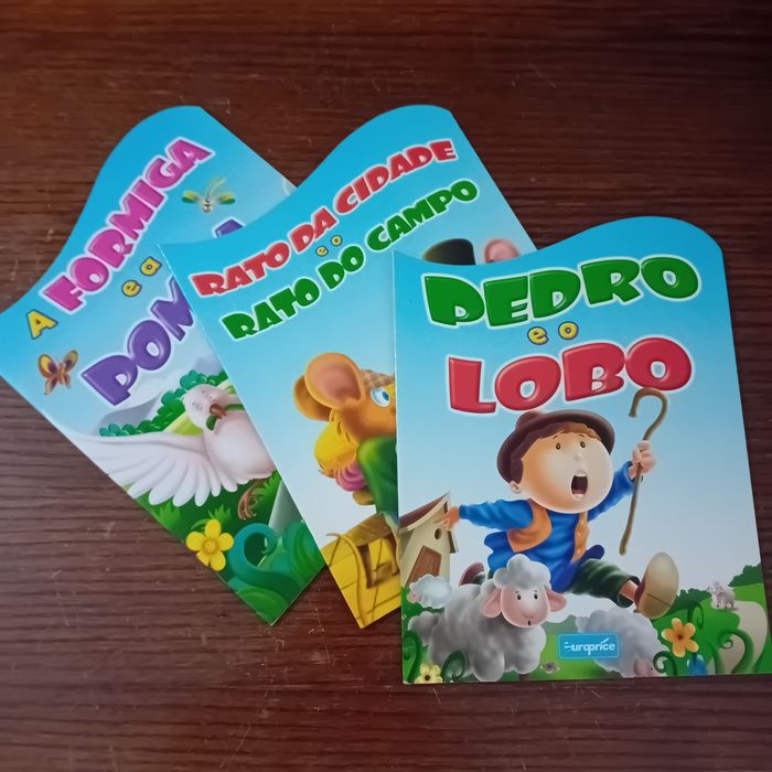Livros infantis educativos variados