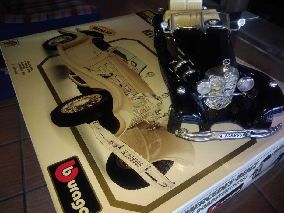 Kit Metal 1:20 BBURAGO - Mercedes 500K roadster