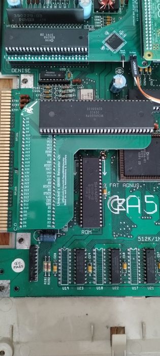 Relokator procesora CPU do Amiga 500