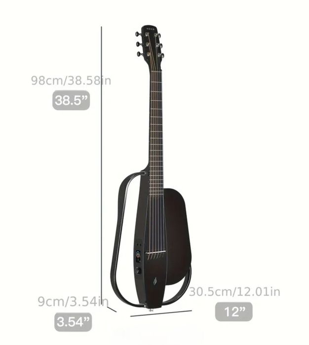 Смарт-гитара Enya NEXG SE из углеродного волокна Транс-Акустика