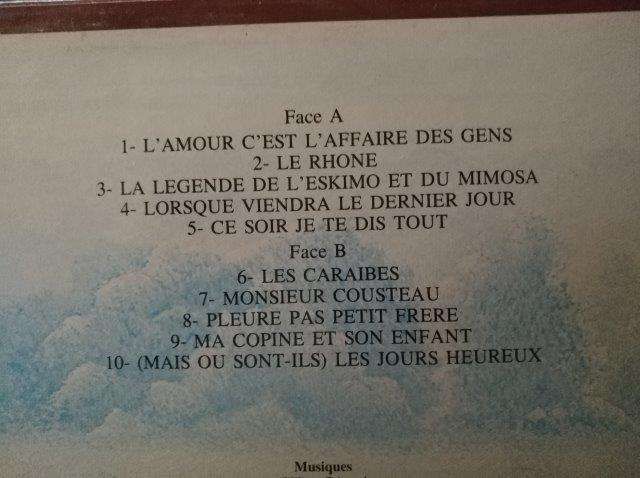 Discos vinil música francesa