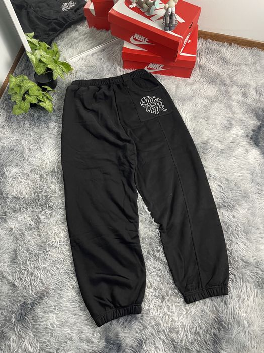 Чорні штани Mertra на резинці / штани mertra чорні