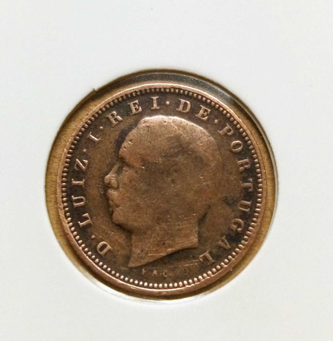 Moeda de V reis de 1882