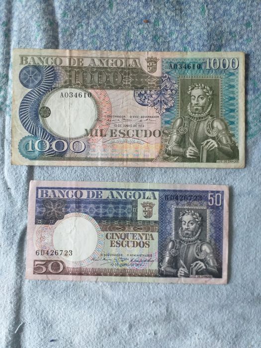 Vendo moedas e notas antigas