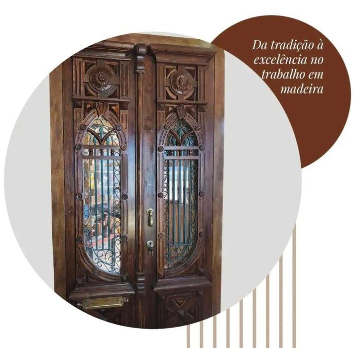 Portas Tradicionais em Madeira
