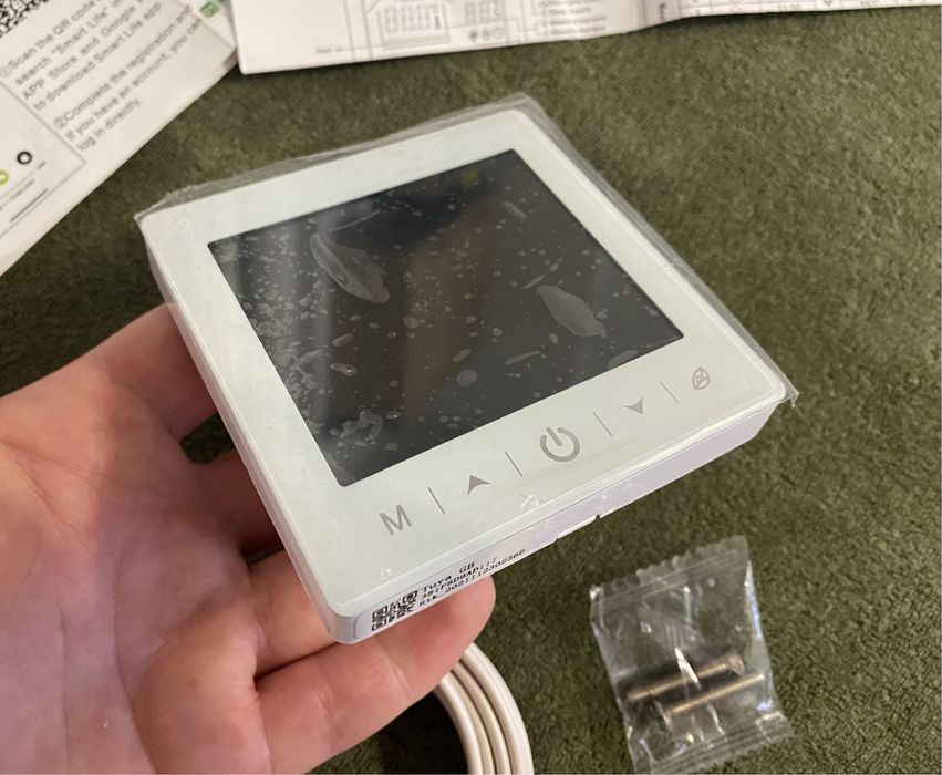 США! Терморегулятор Теплый Пол  программируемый Отопления Пола