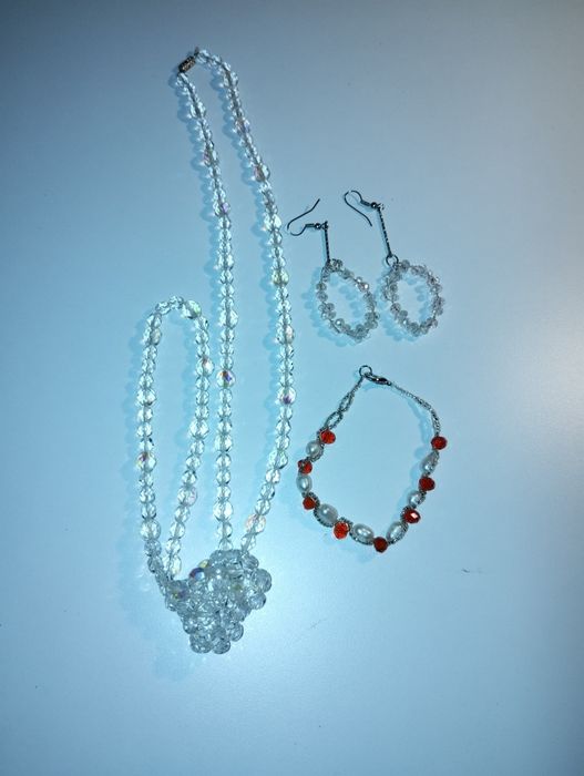 Naszyjnik Aurora Borealis kryształ