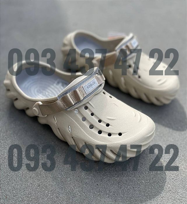 Крокси Сабо Унісекс Crocs Crocs Хіт Сезону Crocs ECHO Clog White