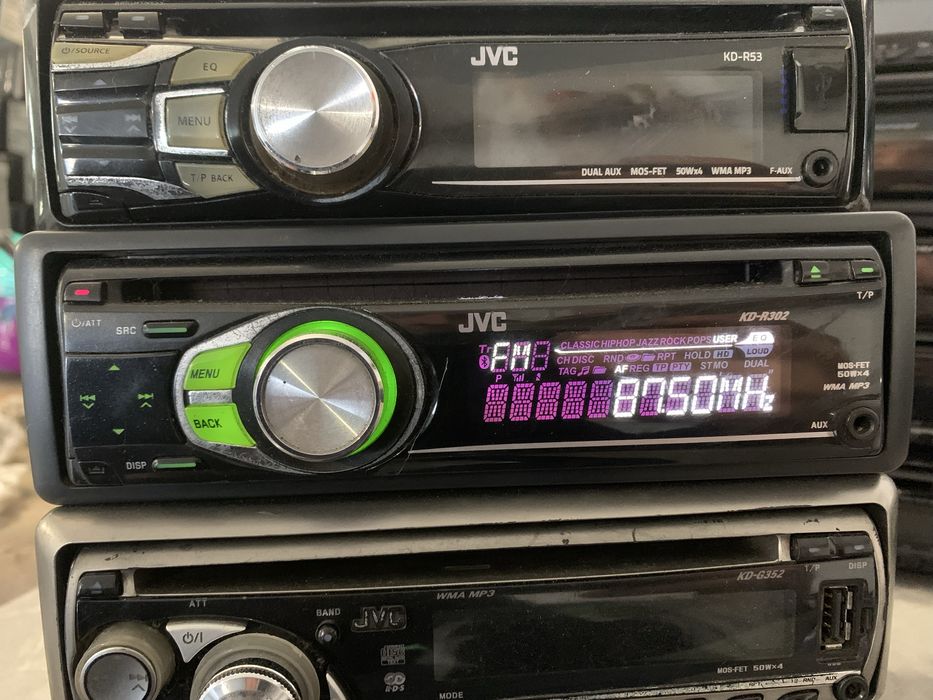 Магнітола автомагнітола JVC
