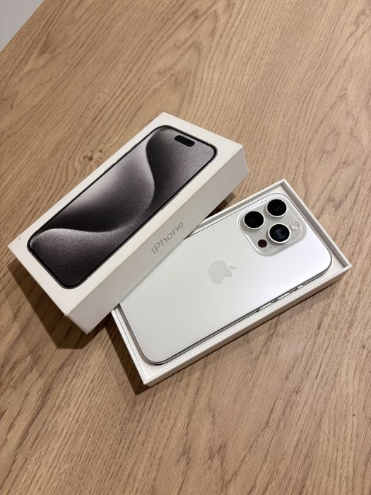 Iphone 15 Pro, White Titanium 128GB