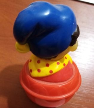 игрушка неваляшка гномик гном маленькая