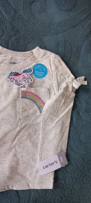 Футболки с длиным рукавом Carters