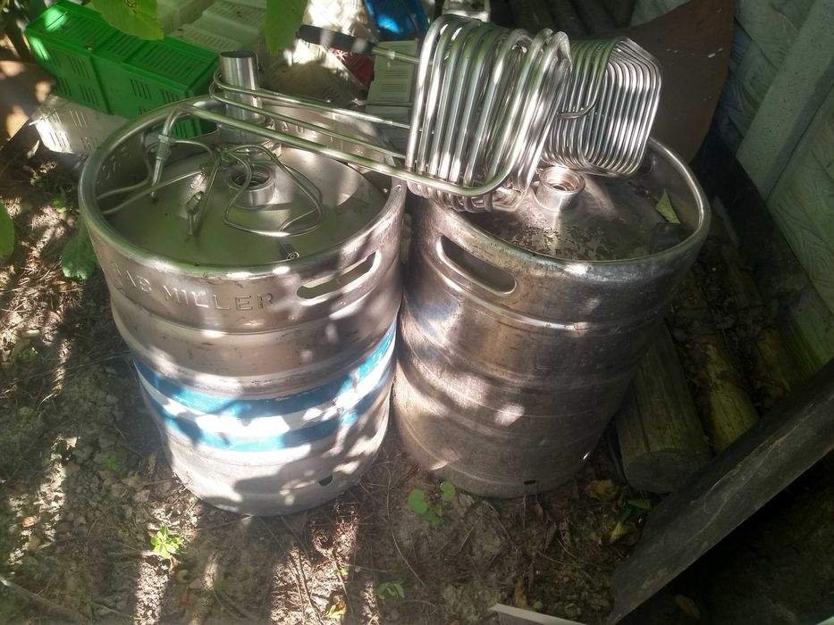 KEG beczka  destylacja