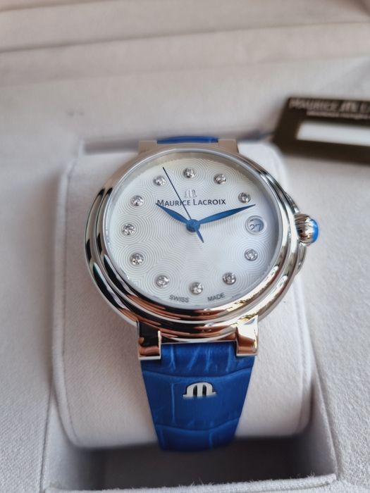 Maurice Lacroix Fiaba FA1007 z diamentami