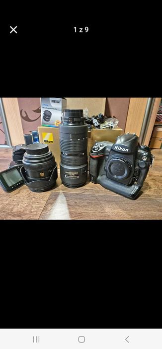 Aparat fotograficzny - zestaw