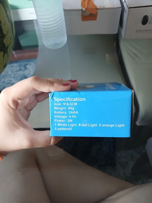 Sinalizador de Emergência LED Automóvel (Novo) — Luz de Sinalização Magnética