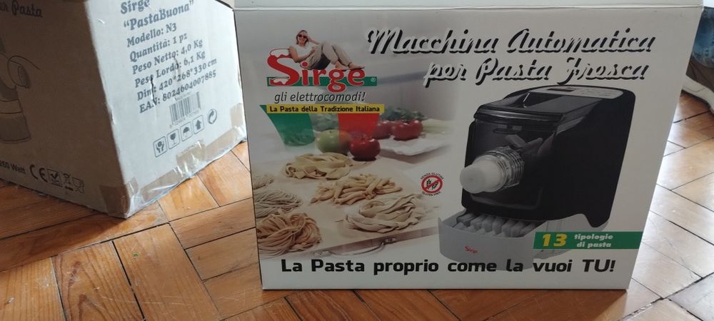 Sirge PASTABUONA Máquina de Massa Fresca