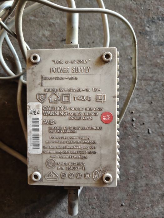 commodore 64 power supply