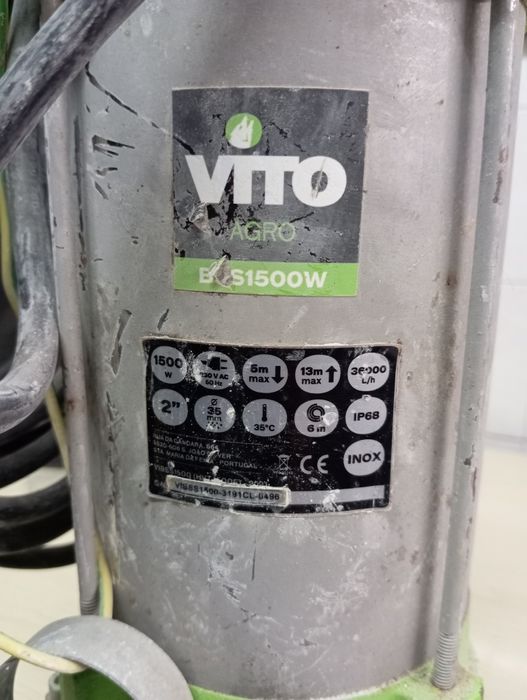 Bomba de água 1500w