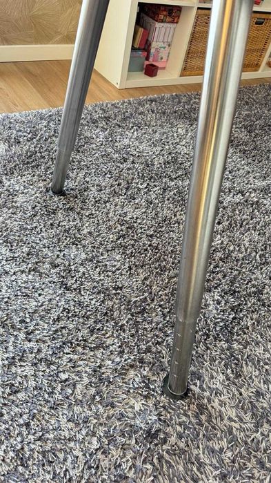 Secretária moderna em vidro – excelente estado