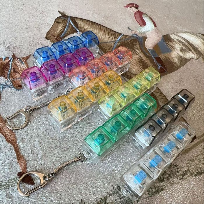 ОПТ брелок Клавіатура Антистресс Кейкап Кнопка