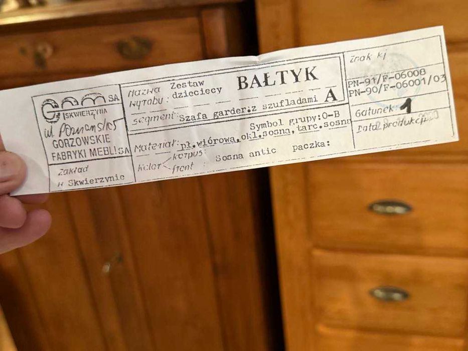 Komoda, szafa dziecięca