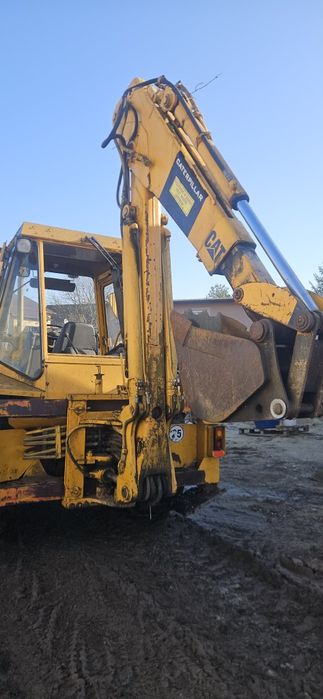 Koparko ładowarka Caterpillar Cat 428 koparka