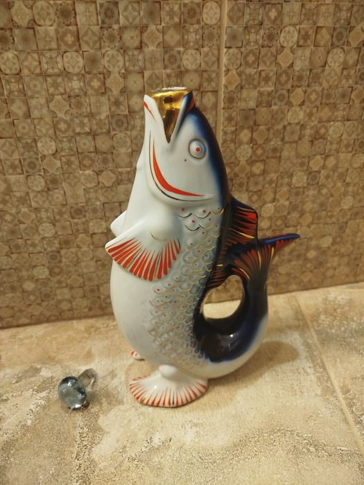 Кувшин у вигляді риби, керамічний, 700 мл