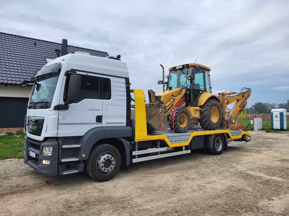 LAWETA-BRZEG.PL POMOC DROGOWA transport Traktor Koparka Widlak Maszyny
