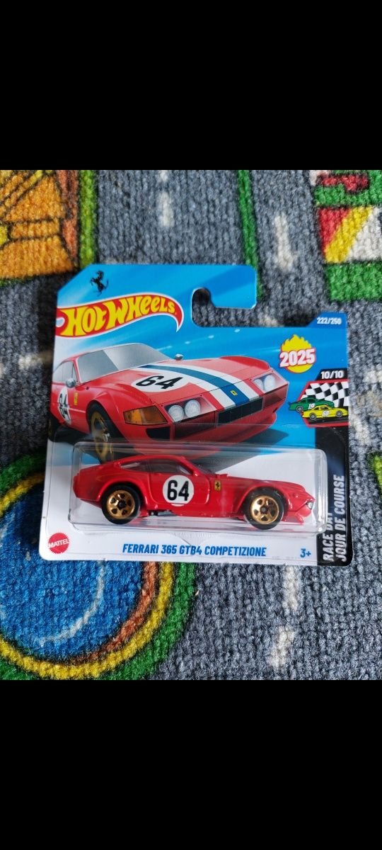 ミニカー Hotwheels 2025 Ferrari 365 GTB4 Hot Wheels 2025 Case L Ferrari 365 GTB4 Competizione Long